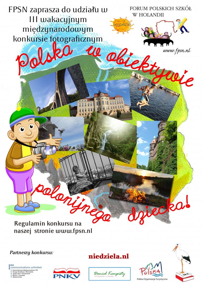 Wakacyjny Międzynarodowy Konkurs Fotograficzny FPSN 2016 „Polska w obiektywie polonijnego dziecka”